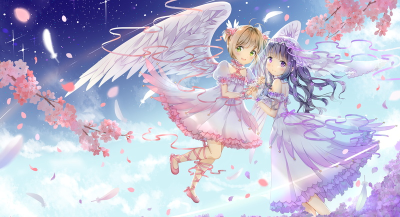 Anime, Tomoyo Daidouji, Sakura Kinomoto, 1080P, Cardcaptor Sakura