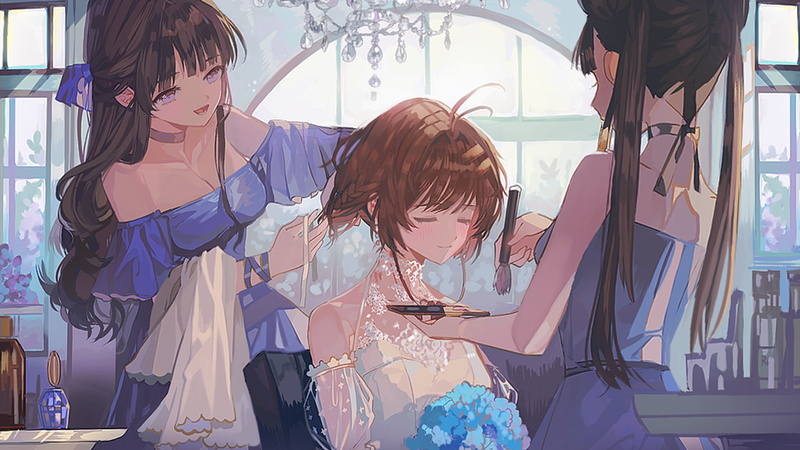Tomoyo Daidouji, 1080P, Cardcaptor Sakura, Sakura Kinomoto, Meiling Li, Anime