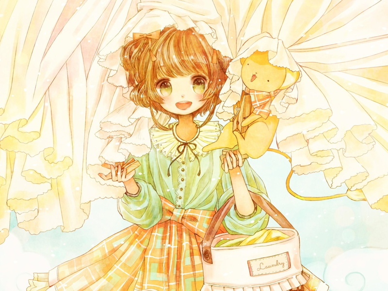 Cardcaptor Sakura, Sakura Kinomoto, Anime, 1080P, Keroberos (Card Captor Sakura)