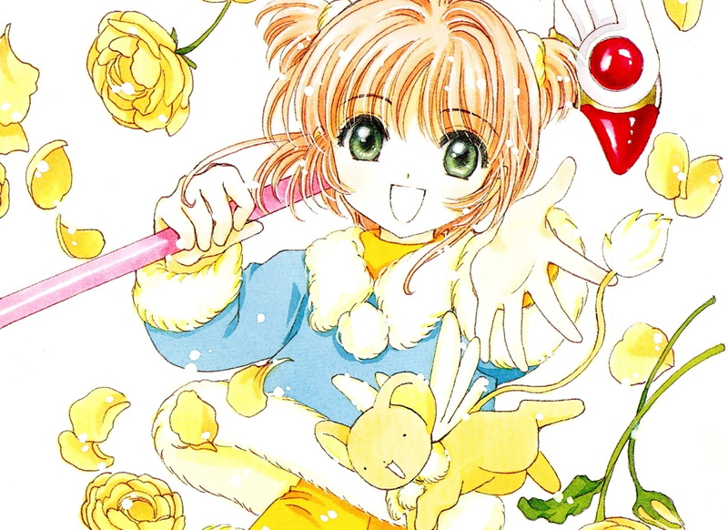 Sakura Kinomoto, Keroberos (Card Captor Sakura), Cardcaptor Sakura, Anime, 1080P
