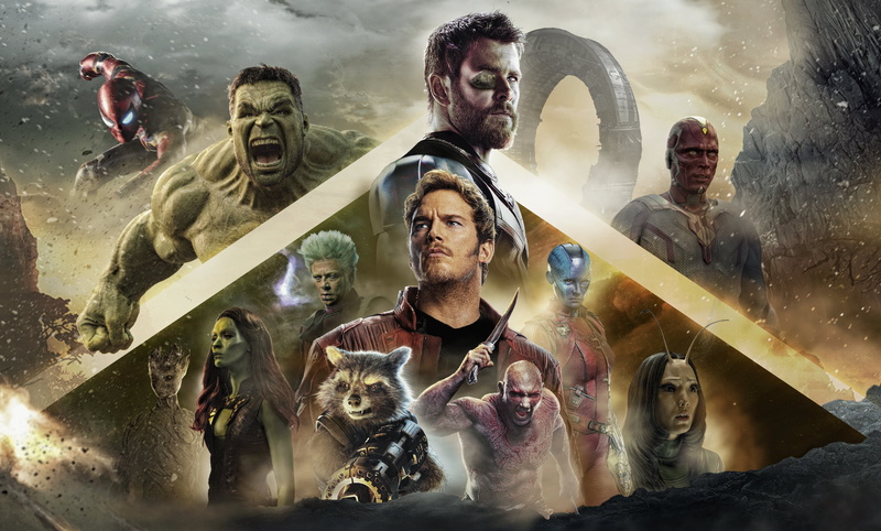men, reflection, avengers infinity war, 1080P, movies, mid adult, adult, hd, nature, portrait, outdoors, lifestyles, deviantart, thor, vision, group of people