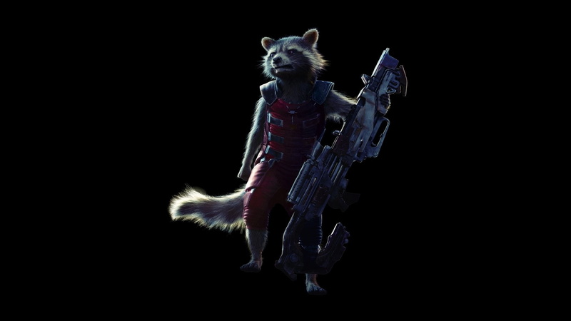 Movie, 1080P, Guardians of the Galaxy, Rocket Raccoon