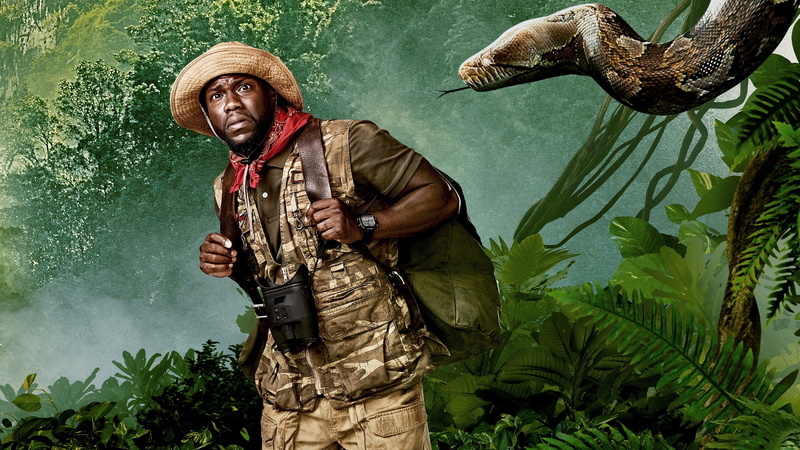 4k, 4K, Jumanji: Welcome to the Jungle, Kevin Hart