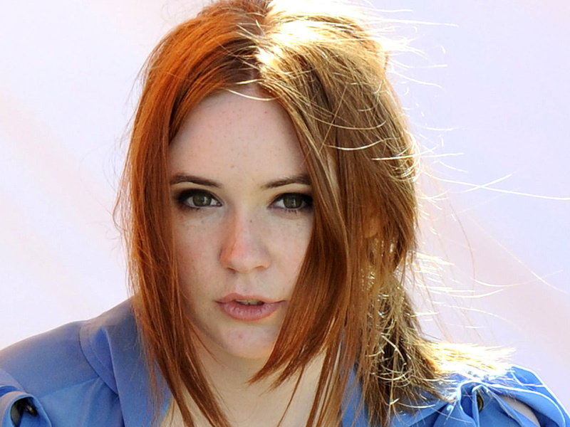women, x, 720P, redheads, people, art, celebrity, gillan, karen, hd