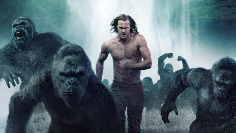 best movies 2016, Alexander Skarsgård, The Legend of Tarzan, 4K