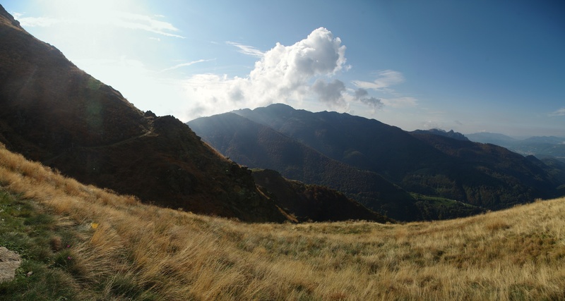 grass, sky, cloud - sky, 2K, mountain ridge, day, non-urban scene, mountain range, outdoors, beauty in nature, land, ticino, scenics - nature, switzerland