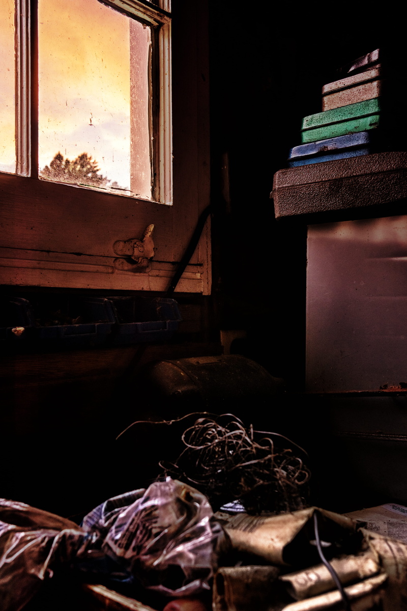 wood - material, window, moody, old age, projects, garage, indoors, united states, tools, nature, architecture, home repair, messy, abandoned, old, stack