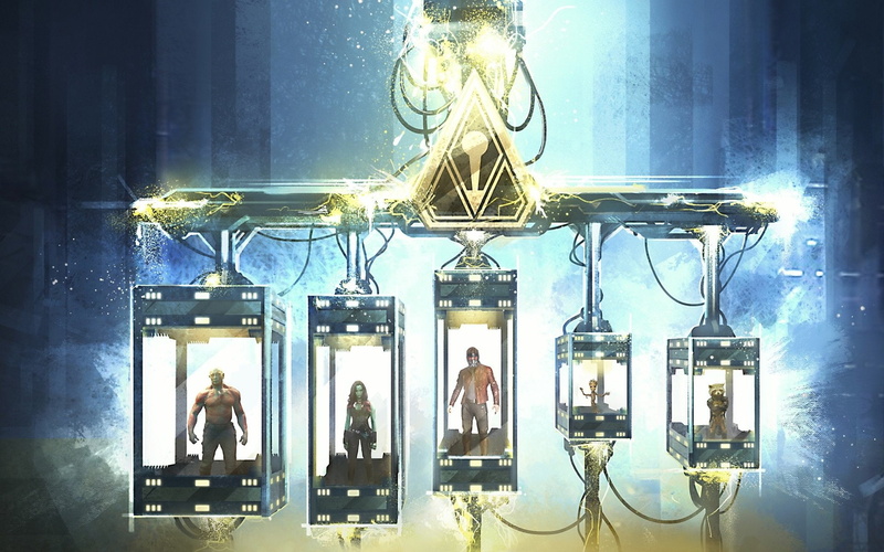 Groot, Chris Pratt, illuminated, reflection, electric lamp, consumerism, glass - material, Movie, human representation, communication, Rocket Raccoon, shopping