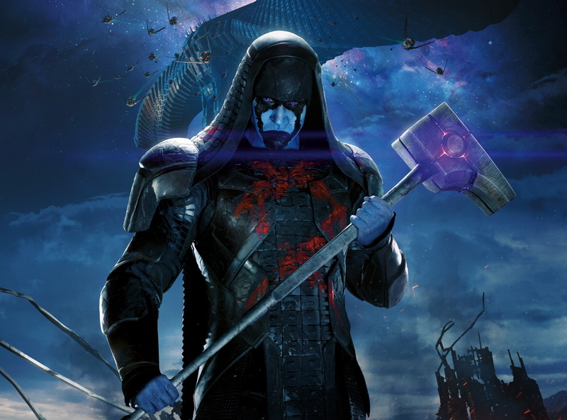 suit of armor, ronan, helmet, 2K, Enemy, nature, accuser, cyborg, sky, waist up, Movie, technology, Superhero, unrecognizable person, Other Movies, guardians of the galaxy