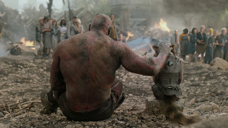 Movie, Drax The Destroyer, Dave Bautista, Guardians of the Galaxy, Rocket Raccoon, 1080P
