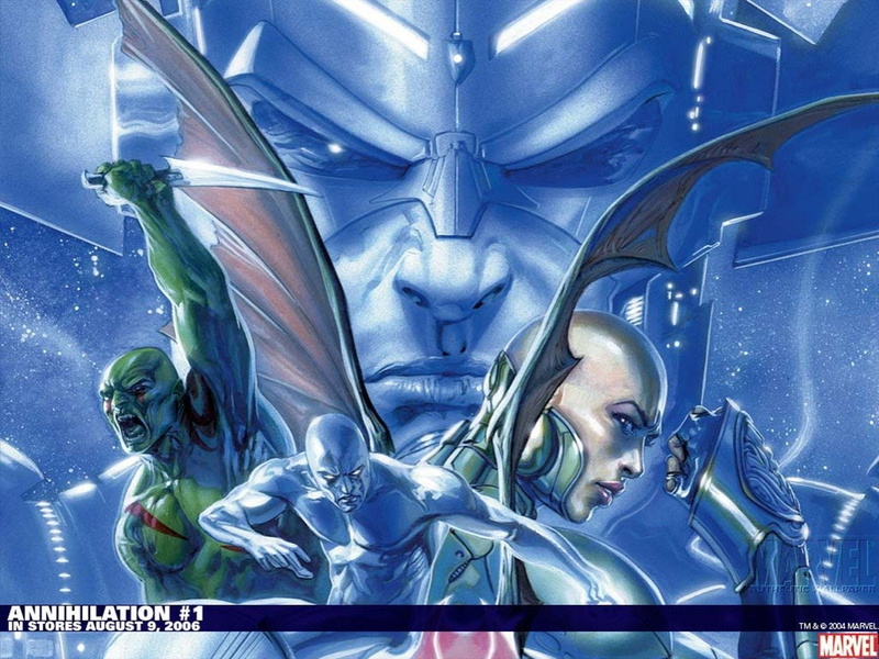 Comics, Drax The Destroyer, Annihilation, Silver Surfer, 720P