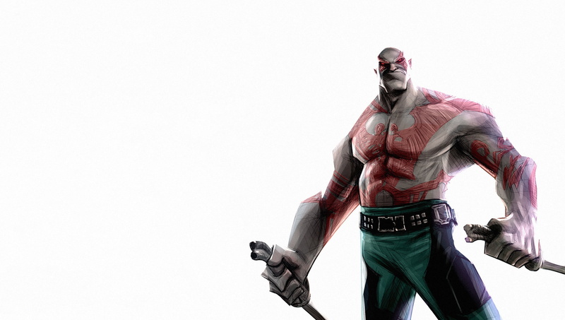 Guardians of the Galaxy, Drax The Destroyer, Movie, 2K, Marvel Comics
