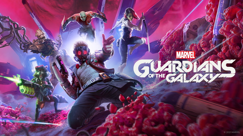 Square Enix, Marvel Comics, Guardians of the Galaxy (Game), Groot, 4K, Gamora, Drax the Destroyer, 4K, Rocket Raccoon, Star Lord