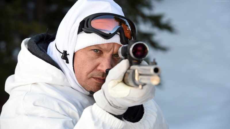 Jeremy Renner, sniper, 2K, Wind River, best movies