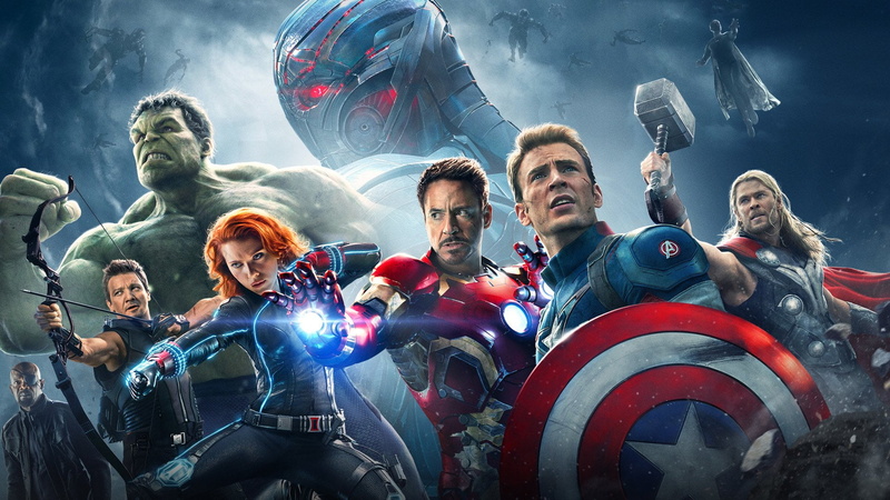 Jeremy Renner, people, adult, red, Iron Man, Robert Downey Jr., emotion, clothing, spectator, front view, Hulk, Captain America, young men, medium group of people