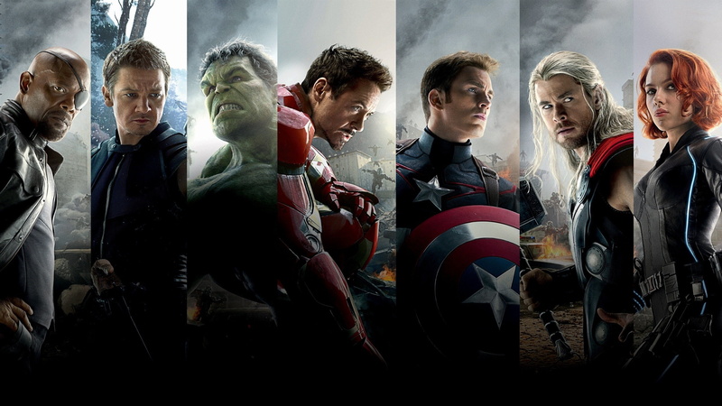 Avengers: Age of Ultron, The Avengers, Jeremy Renner, Hawkeye, Robert Downey Jr., Samuel L. Jackson, Scarlett Johansson, Black Widow, Fury, 2K, Iron Man