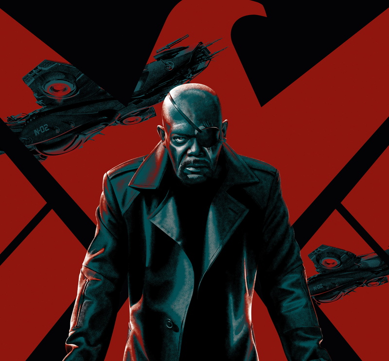 5K, Marvel Comics, Nick Fury, Samuel L. Jackson, nick, fury, 5K