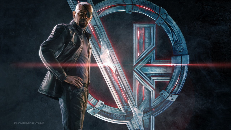 symbols, 1080P, movies, Nick Fury, samuel l jackson, The Avengers, superhero, Avengers: Age Of Ultron, Concept Art