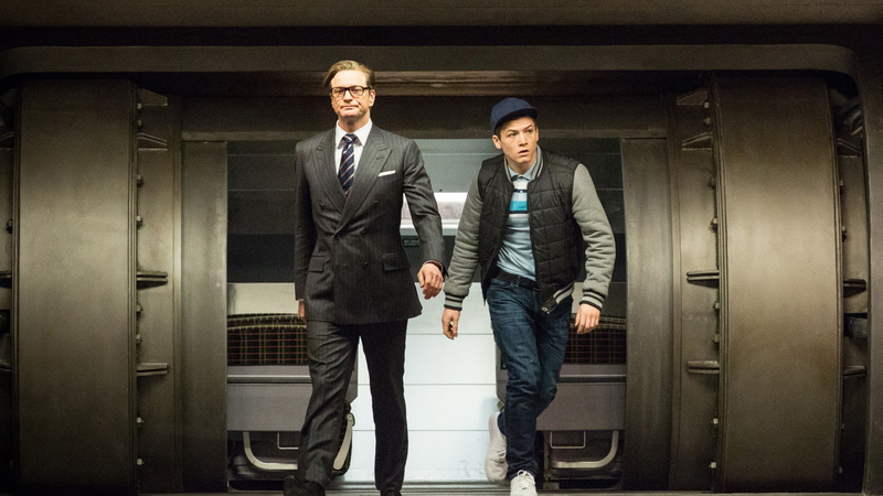 Taron Egerton, crime, movie, Best Movies of 2015, Colin Firth, Kingsman, 2K