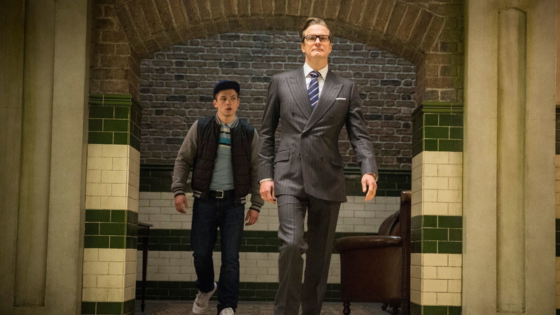 Kingsman: The Secret Service, Taron Egerton, Colin Firth, 1080P, Movie