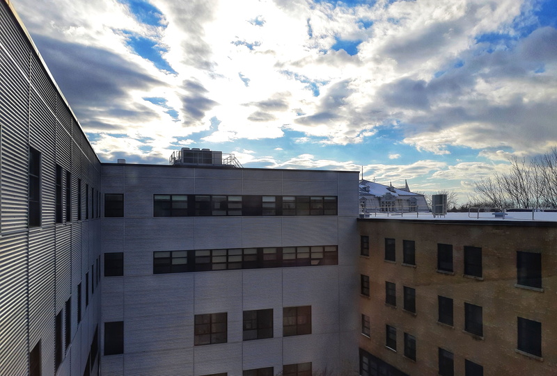 apartment building, building exterior, architecture, residential district, cloud, day, town, home decor, cumulus, apartment, lassomption, 270 boulevard de lange-gardien