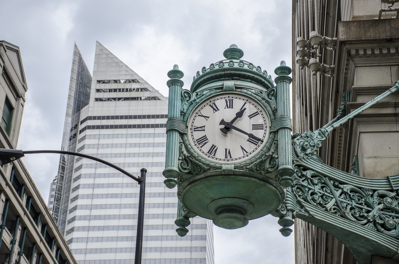 work, 4K, tower, built structure, roman numeral, architecture, retro, antique, landscape, sky, building, stress, cloud - sky, office building exterior