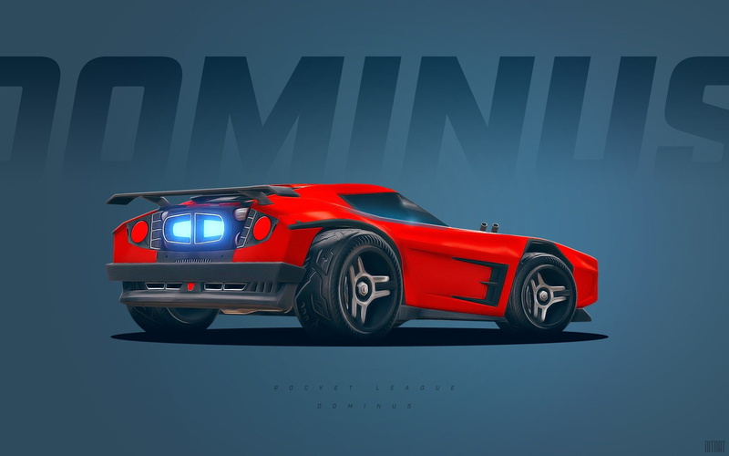 video games, 1080P, render, Rocket League, Dominus