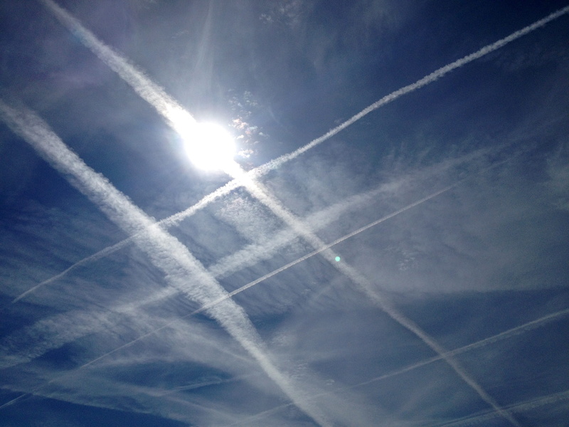 sunny, scenics - nature, low angle view, sunlight, lens flare, blue, shiny, nature, bright, italy, chemtrails, sunbeam, sky, cloud - sky, outdoors, beauty in nature