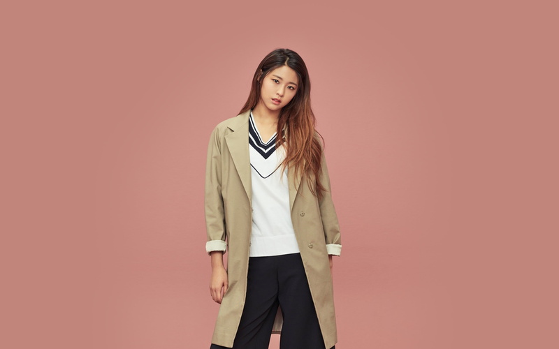 seolhyun, women, asian, studio shot, young women, aoa, celebrity, hairstyle, portrait, looking at camera, pink, beauty, indoors, 4K, one person, beautiful woman