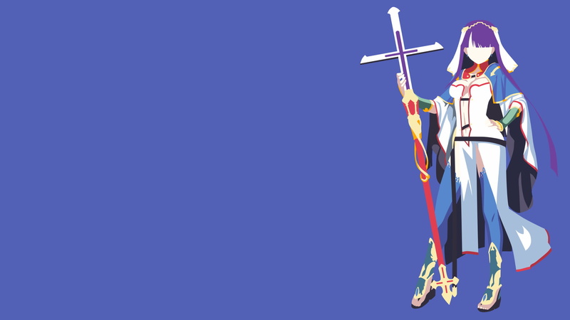 Fate/Grand Order, Fate Series, 1080P, Minimalist, Rider (Fate/Grand Order), Martha (Fate/Grand Order)