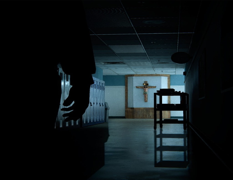 Outlast 2, Jesus Christ, wall, absence, video games, built structure, 480P, table, building, furniture, lighting equipment, chair, domestic room, architecture
