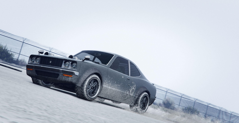 gta 5, no people, blizzard, car, sky, transportation, motor vehicle, ps games, pc games, 4k, copy space, cold temperature, mode of transportation, road