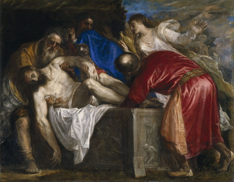 Titian Vecellio, 1559, 2K, Entombment