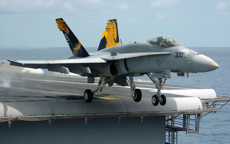 bombardier, f, aircraft, war, fighter, super, hornet, 2K, fighter aircraft, plane