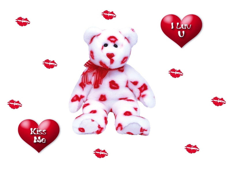 love teddy, 1920x1440, love, 1080P, heart, teddy, cute