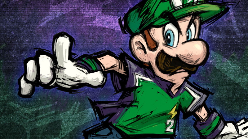Luigi, Mario, 1080P, Super Mario Strikers