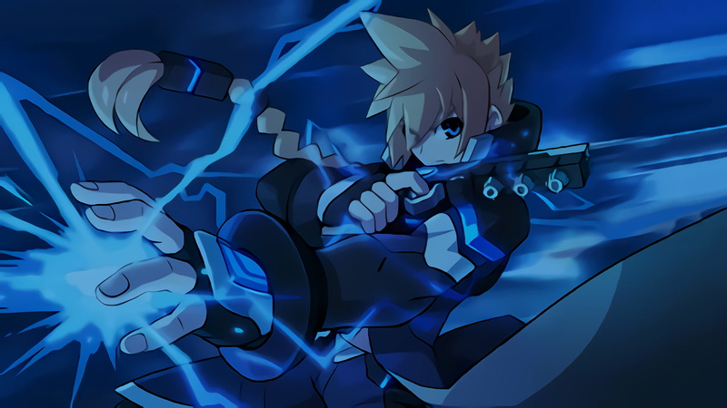 Azure Striker Gunvolt, 720P, Video Game