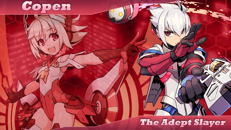 Copen (Azure Striker Gunvolt), Video Game, Lola (Azure Striker Gunvolt), 1080P, Azure Striker Gunvolt 2