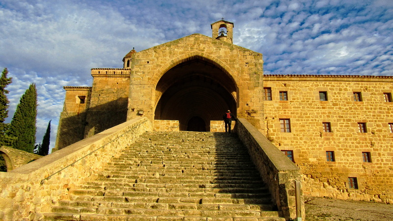 day, travel, palace, horta de sant joan, architecture, travel destinations, steps and staircases, arch, old, cloud - sky, nature, the way forward, 5K