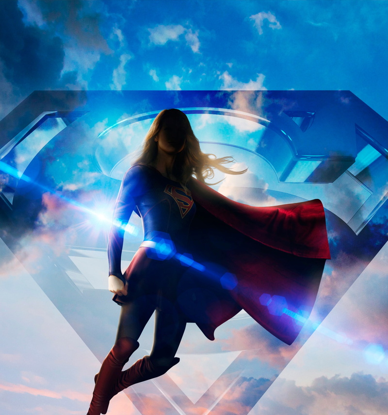 low angle view, young adult, adult, technology, day, digital composite, 1080P, full length, Supergirl, cloud - sky, outdoors, lens flare, standing, futuristic