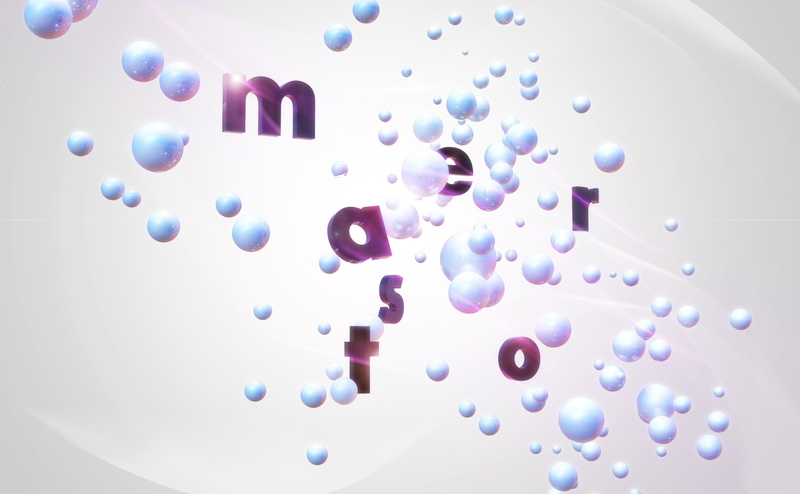emotion, purple, low angle view, Artistic, indoors, 4K, balloon, overlay, abundance, fun, large group of objects, no people, Typography, white color, blue
