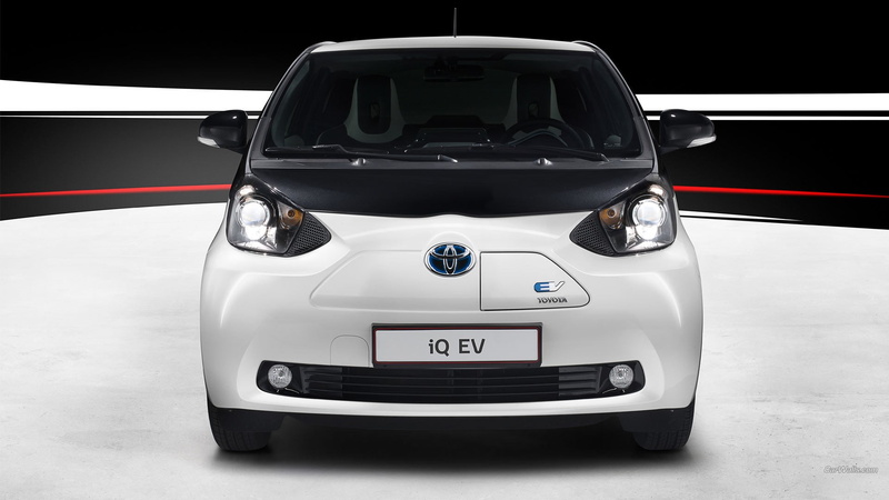 1080P, car, Electric Cars, Toyota IQ