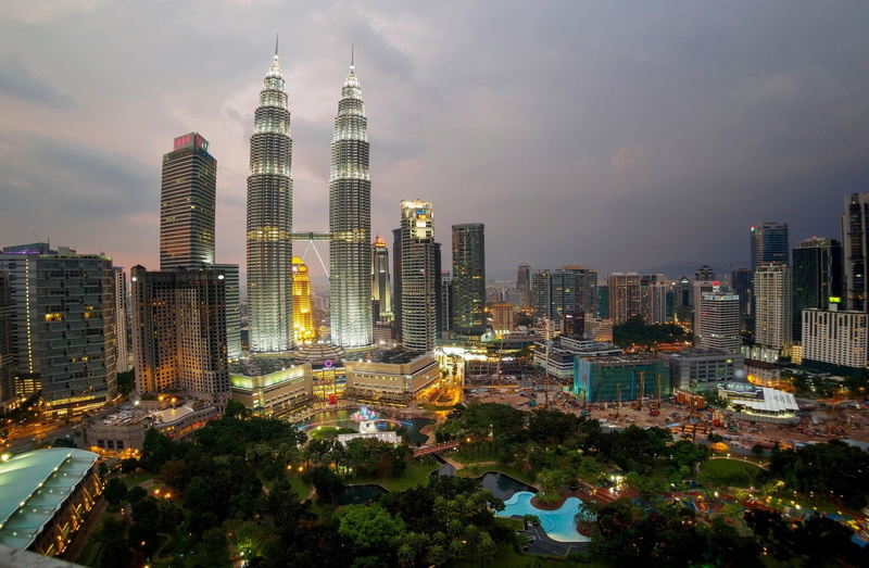 Malaysia, Building, 1080P, Skyscraper, Kuala Lumpur, Petronas Towers, Cities, City