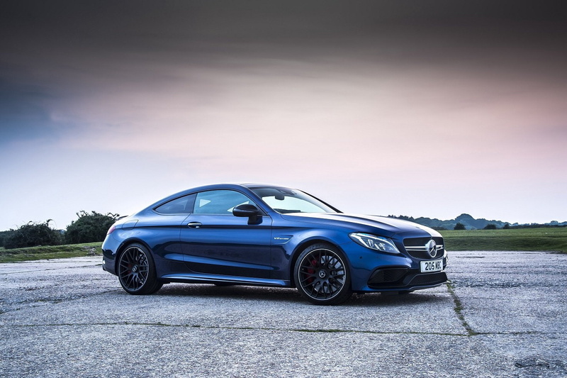 blue, 2016, uk-spec, 720P, cars, mercedes, coupe, amg, c63, (c205)