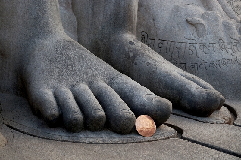 2K, the past, shravanabelagola, outdoors, close-up, ancient, feet, bahubali, nature, craft, in a row, sculpture, architecture, art and craft, weapon, history