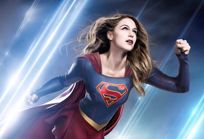blue, 2K, mouth open, women, long hair, beauty, young women, Season 3, adult, hairstyle, hair, young adult, Supergirl, mouth, fashion, one person, front view