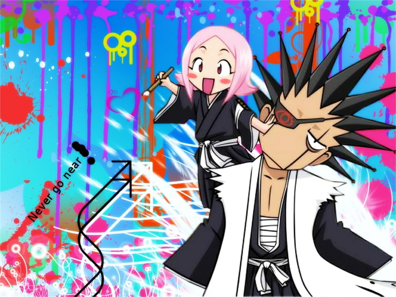 720P, Kenpachi Zaraki, Yachiru Kusajishi, Bleach