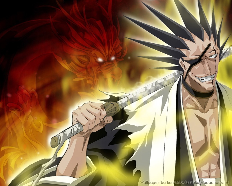 Kenpachi Zaraki, Bleach, 720P