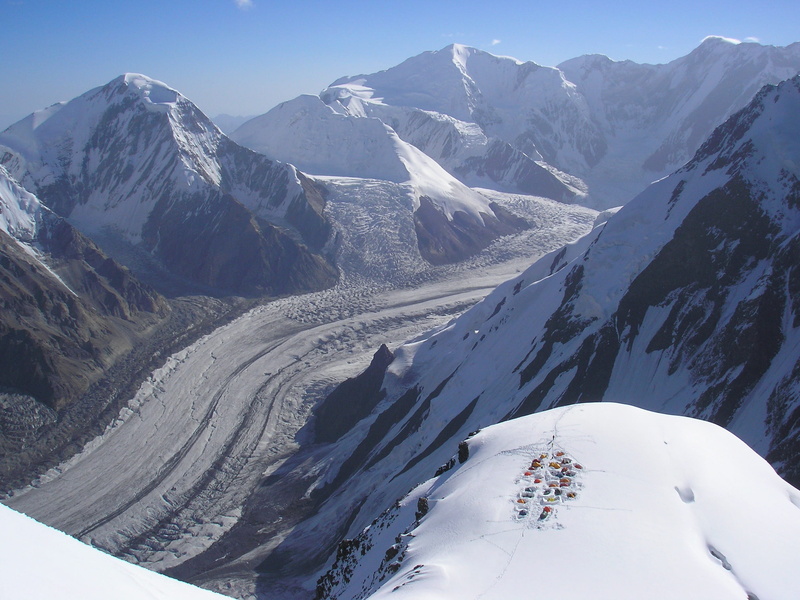 mountain range, khan tengri, day, climbing, non-urban scene, peak, 2K, 7000er, asia, mountains, sky, glacier, winter, mountain peak, nature, landscape