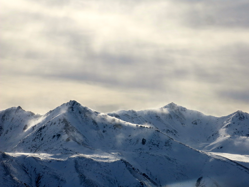 wind, cloud, sunlight, dawn, kyrgyzstan, cloud - sky, mountain, tranquility, landscape, mountains, 4K, tien shan, white color, snowcapped mountain, tranquil scene